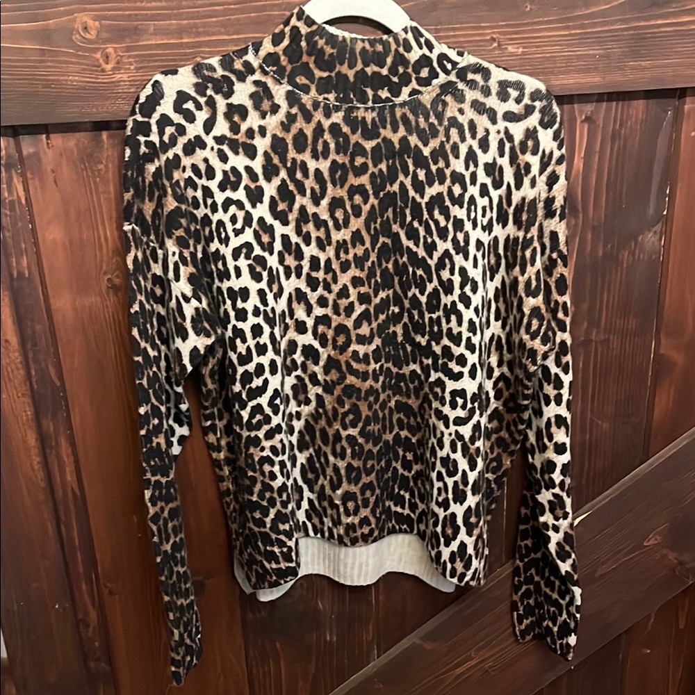 Leopard Print Sweater